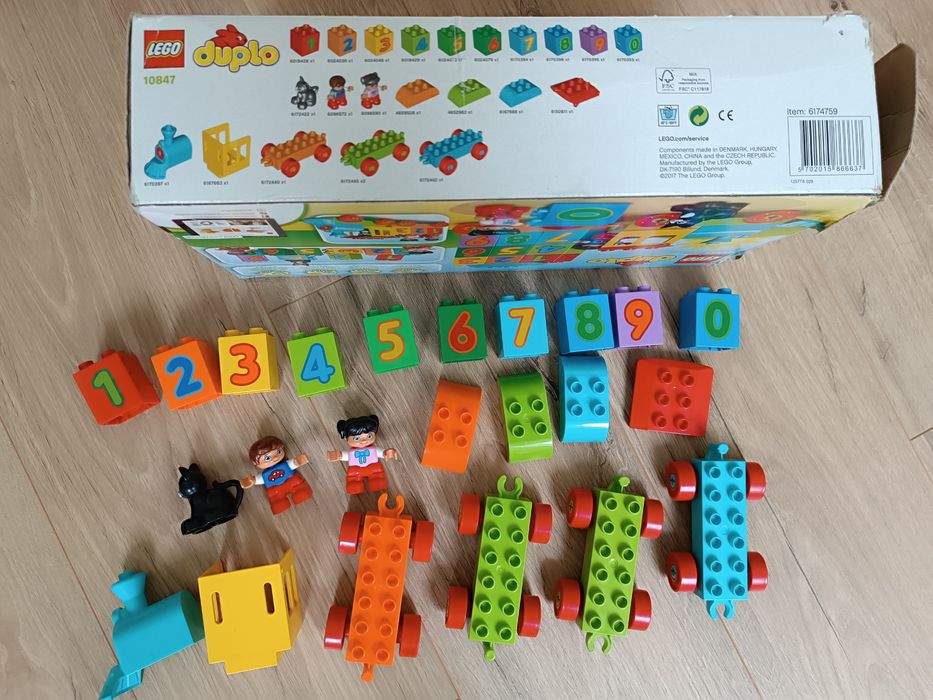 46. 2 zestawy LEGO Duplo 10930 i 10847