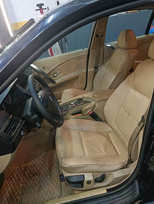 Fotele kanapa boczki BMW e60 beżowe