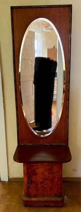 Lustro z szafką PRL