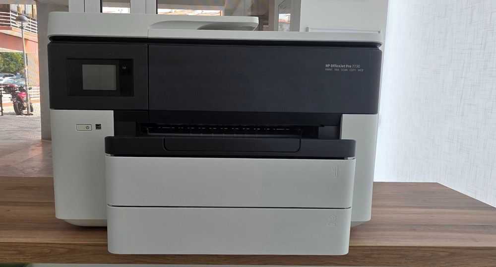 Impressora Multifunções HP OfficeJet Pro 7730 – Nova