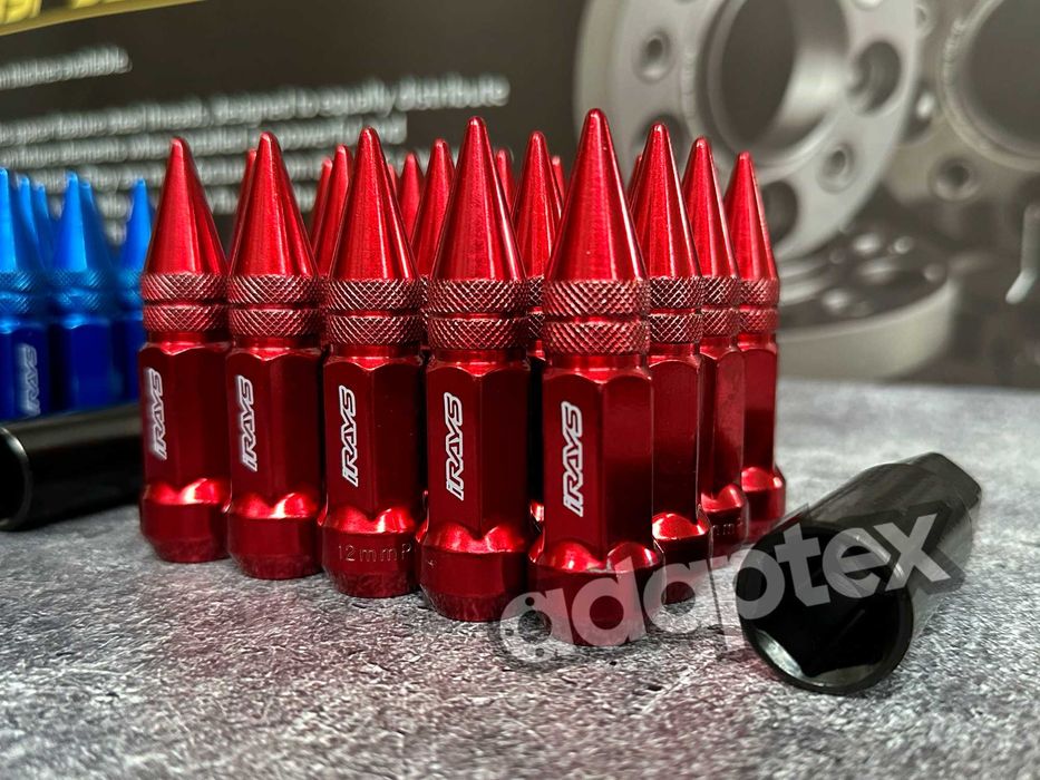 Колісні гайки-кулі 12х1.5 / 12х1.25 iRays для дисків БЕЗ ПЕРЕДОПЛАТ