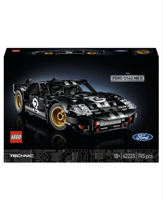 Конструктор LEGO Technic Гоночный автомобиль 1966 Ford GT40 MKII 793 элемента (42223)