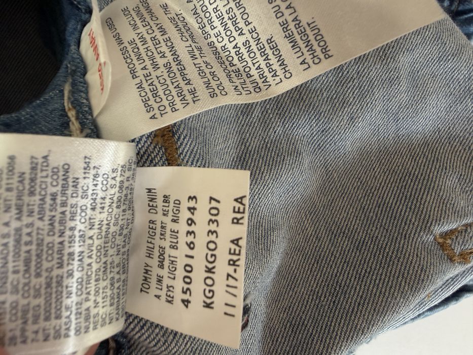 Джинсова спідничка на дівчинку  Tommy Hilfiger (нова )