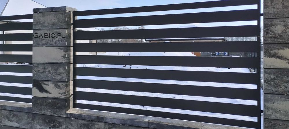 Przęsła ogrodzeniowe palisadowe