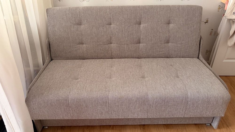 Sofa rozkładana szara  MATI III Agata Meble