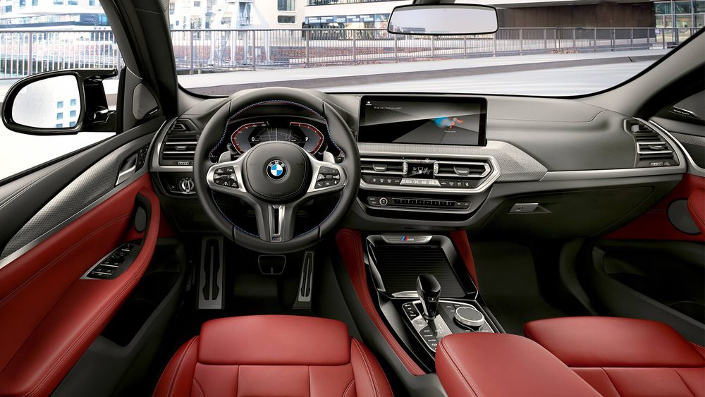 BMW X4 kokpit