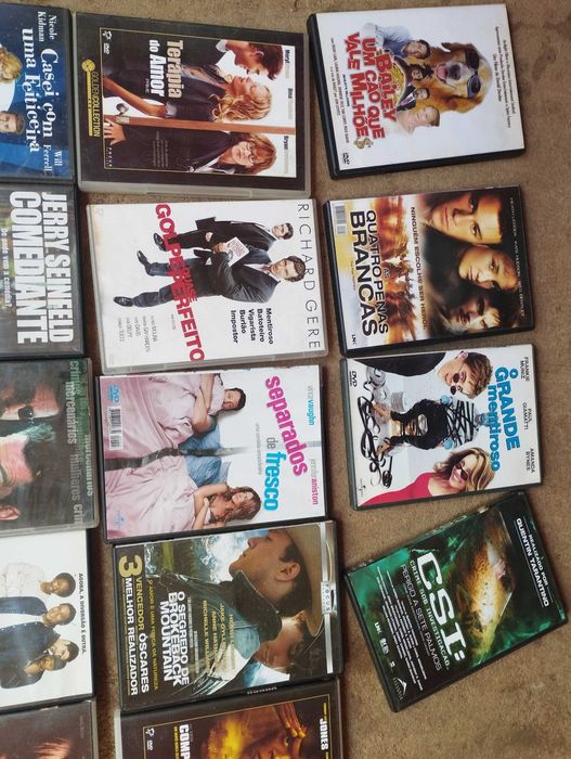 DVD filmes originais 50 unidades