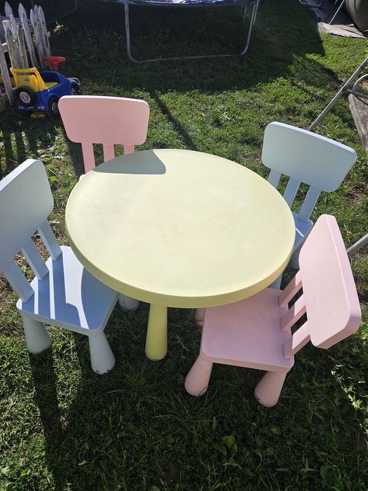 Stolik z krzesełkami ikea