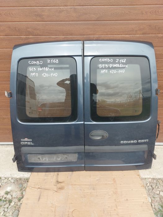 Двері Опель Комбо Ц, opel combo c, фарба Z21K оригінальний пасажир