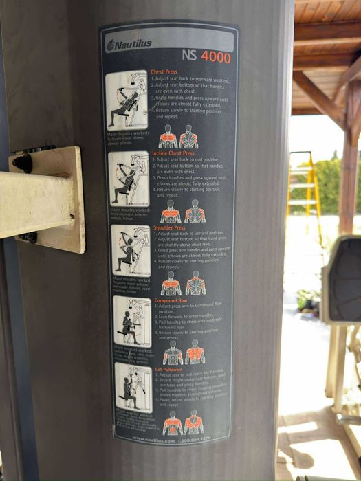 Siłownia wielofunkcyjna Nautilus NS4000