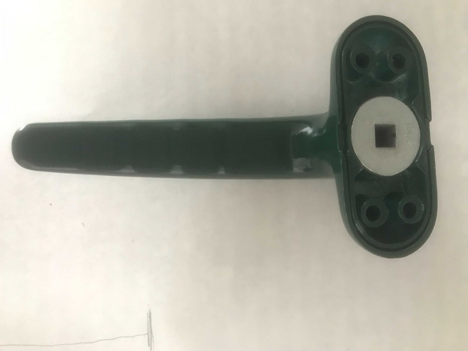 Puxador de aluminio com mola de recuperação (Muleta)