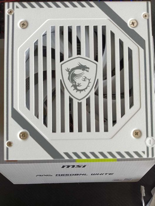 Блок питания MSI MAG A650BNL 650W 80+ Bronze White