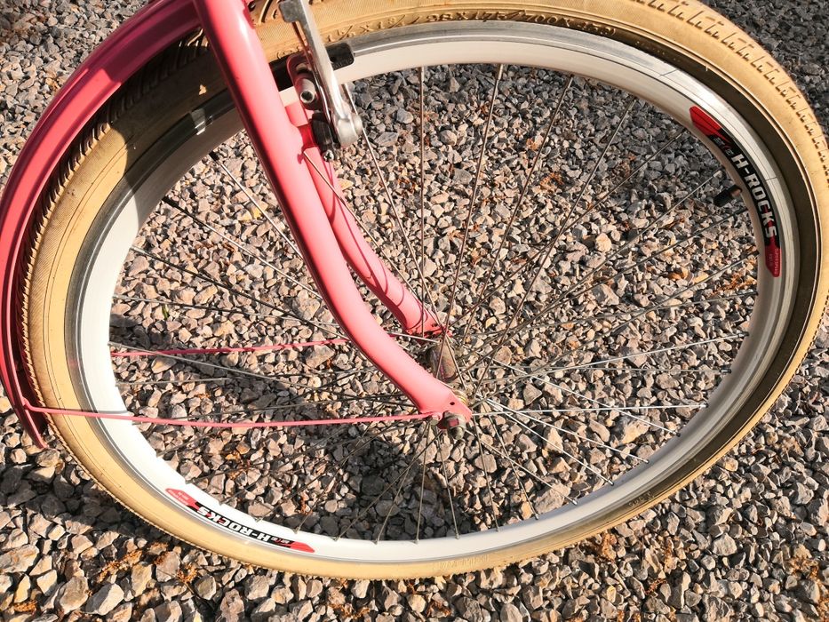 Rower Dallas City różowy damski damka