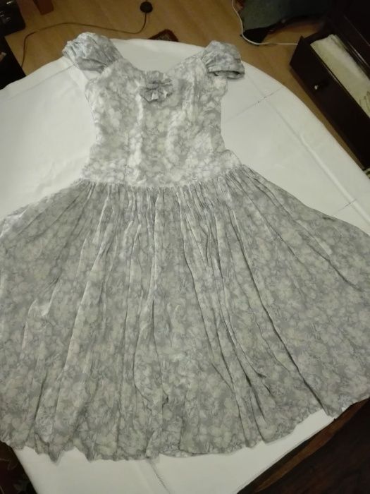 Vestido florido rodado