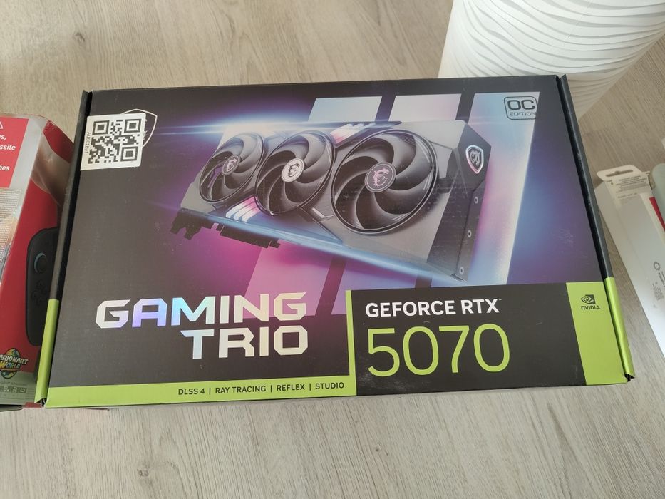 Відеокарта MSI GeForce RTX 5070 GAMING TRIO OC 12288MB