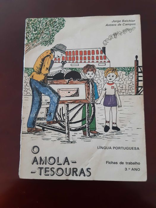 Old Schoolbook "The Scissor Sharpener" 198164730290031107120