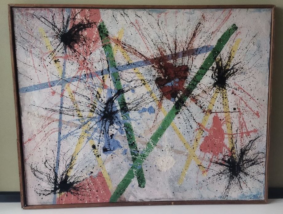 Современное исскуство, Абстракция винтажная Jan DARNA (1901-1974)