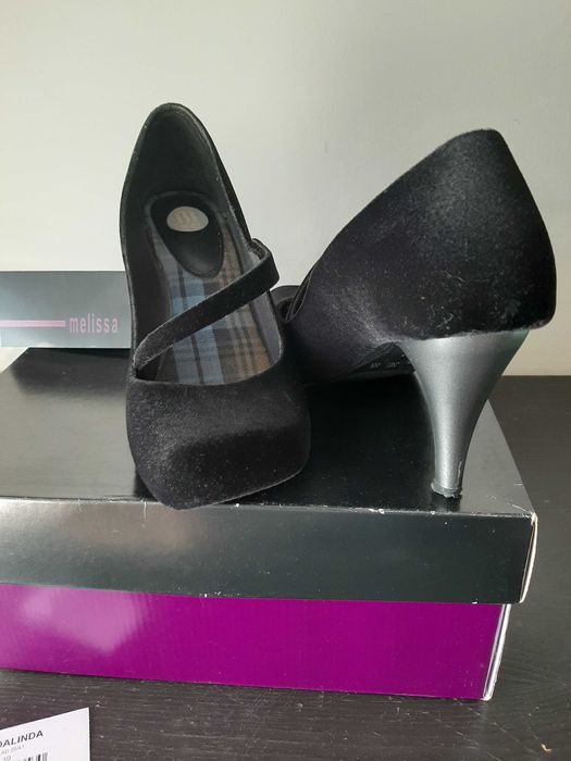 Melissa Hello flocada preta