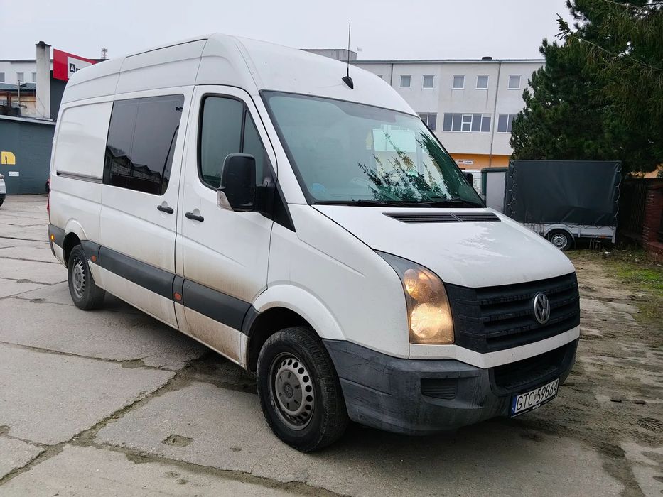 Volkswagen CRAFTER  5 osobowy pelen serwis ASO VW L2H2