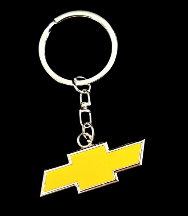 NOWY Breloczek CHEVROLET brelok do kluczy kluczyka zawieszka wisiorek srebrny