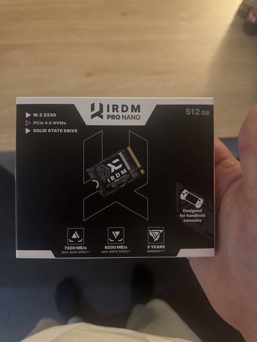 IRDM pro nano M2 M.2 2230 Pcie 4.0 nvme 512gb
