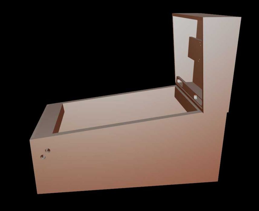 Pinball Flipper wirtualny do złożenia MDF 16mm ekran 32" diy obudowa