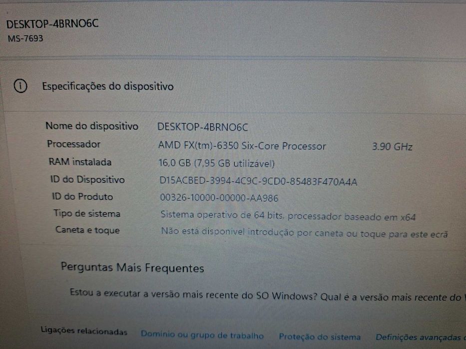 NOX,GAMING, 16RAM,4gb placa,AMD FX6 6 CORE3.9GHZ,WI-FI+bluetooth,W11,