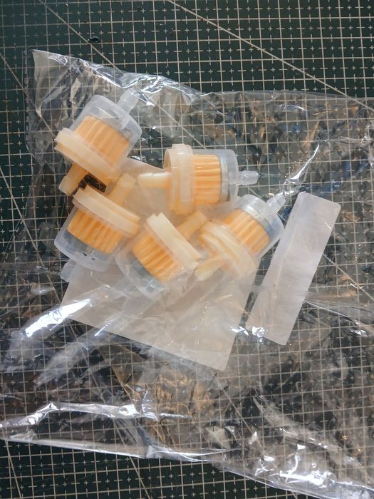 Filtros de gasolina/gasóleo.