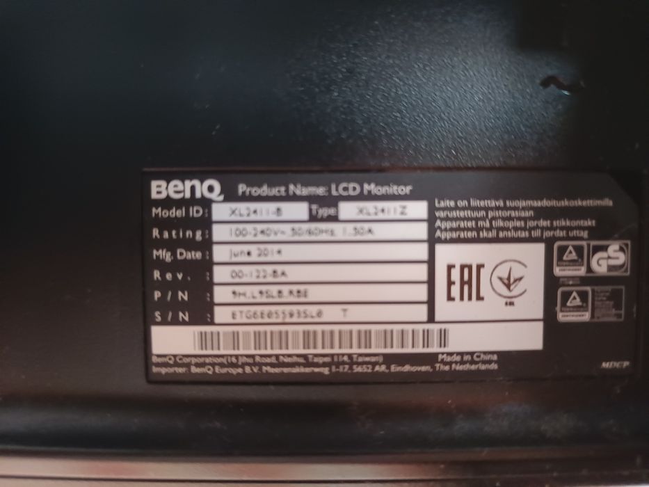 Monitor gamer Benq