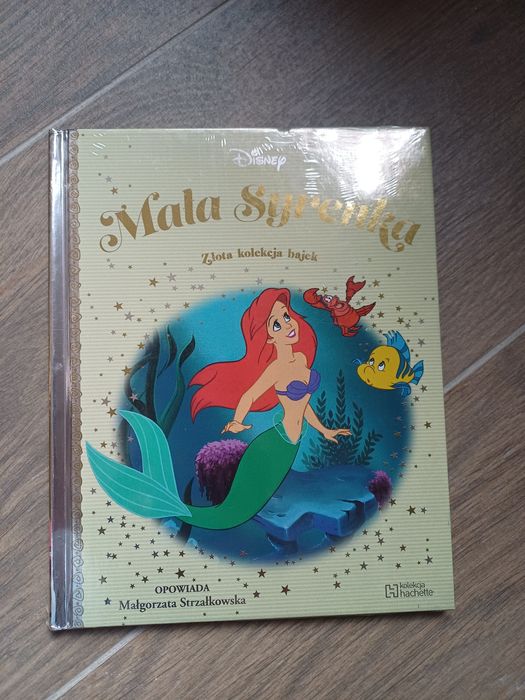 Mała Syrenka Złota kolekcja bajek Disney