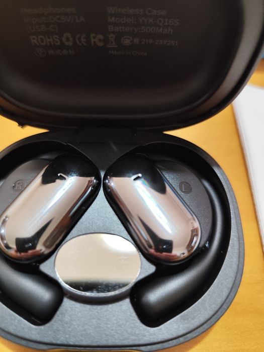 Auriculares bluetooth YYK-Q16S com tradução por inteligência artificia