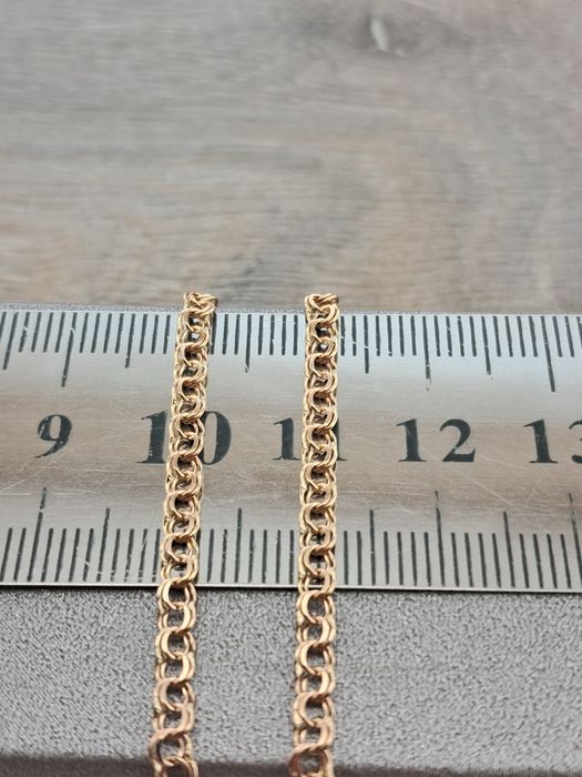 ‼Золотая цепочка цепь 4,71 гр 55 см Золото 585*Золотий ланцюг