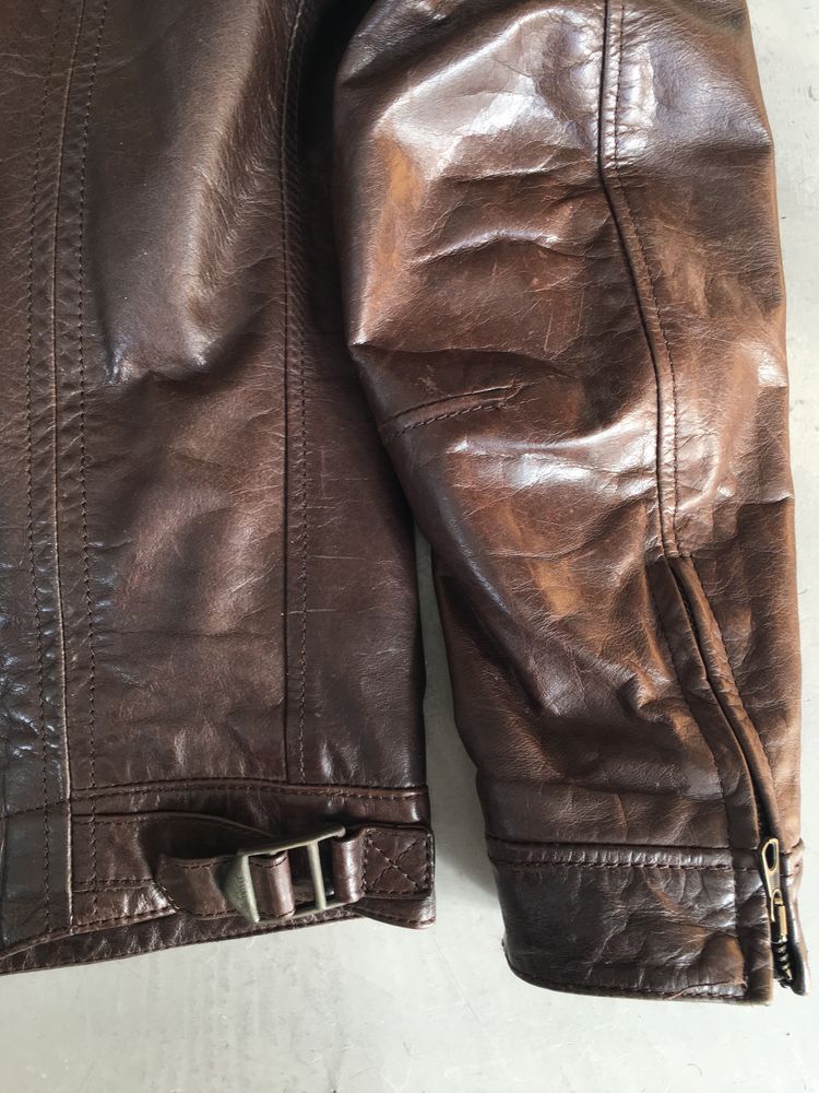 Casaco Mota Dainese em Pele Heston Tamanho 48 Bel m OLX Portugal