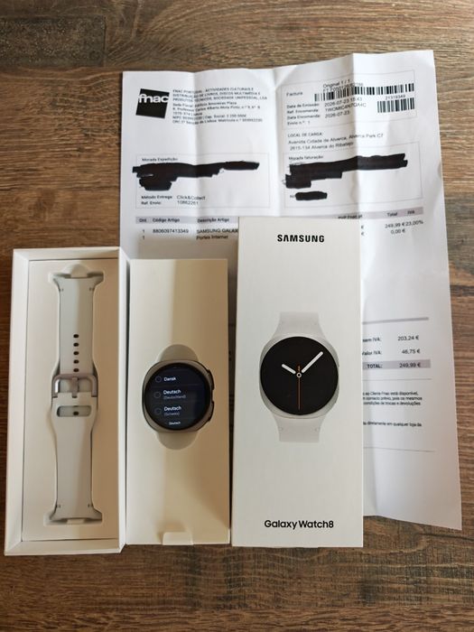 Samsung Galaxy Watch Ultra (2024) 47MM Cinzento/Laranja Seminovo