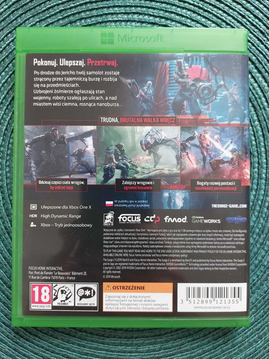 The surge 2 xbox one