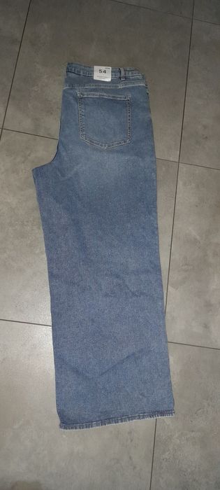 Spodnie jeansowe duże rozmiar 54