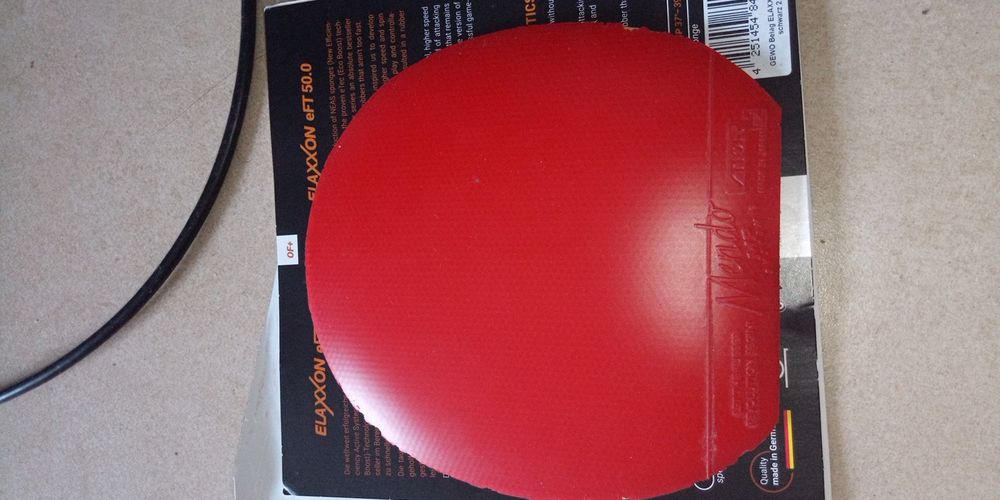 Par de borrachas de tenis de mesa Stiga em bom estado