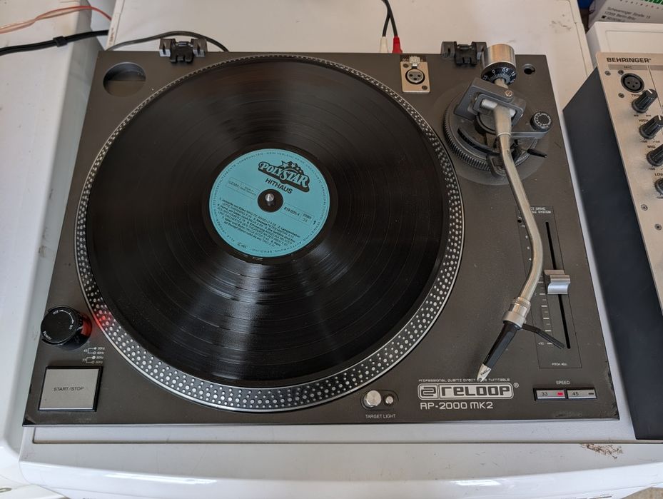 RELOOP RP-2000 MK2 #Handshell Wkładka Ortofon S Electro #Handshell Reloop Wkładka Shure M44-7 #Napęd Kwarcowy #Polecam