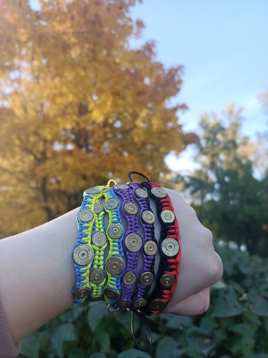 Тактичні браслети з гільзами