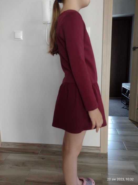 Sukienka lub Tunika dziewczęca r. 128 smyk