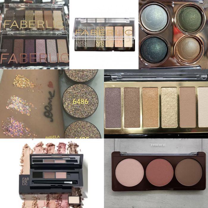 Туші, тіні ,помади Фаберлік Faberlic