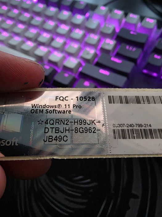 Стікер Windows 11 PRO Stickers Ключ Наклейка Виндовс 10-11 Про Віндовс 11 Про 10 Pro Home Sticker Виндовс 11 ПРО Купити Windows 11/10 Pro наклейка