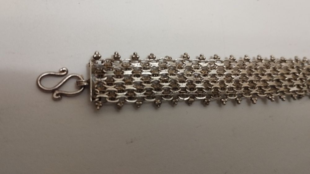 Срібний браслет.Філігрань.40 ві роки.