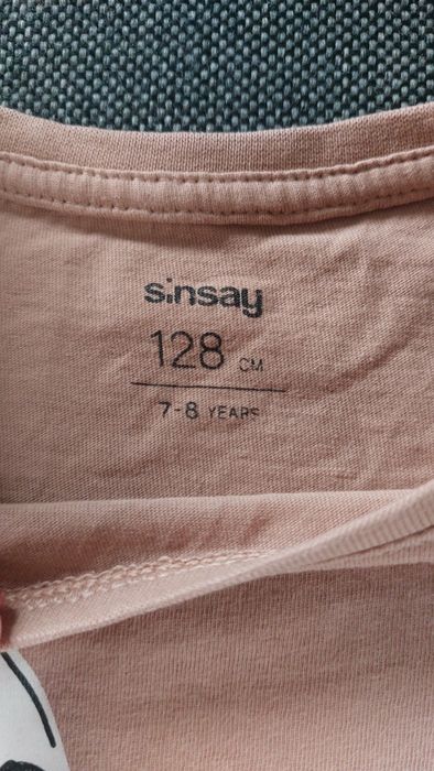 Koszulka z długim rękawem 128 cm Sinsay