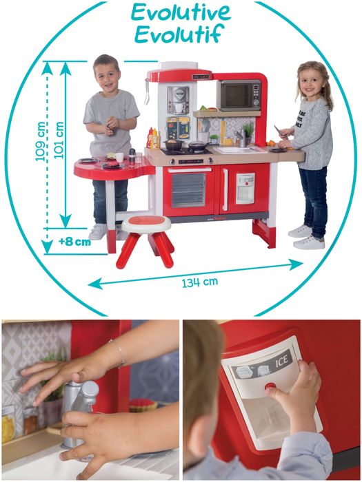 Величезна Інтерактивна кухня Tefal Evolutive Grand Chef Smoby 312301