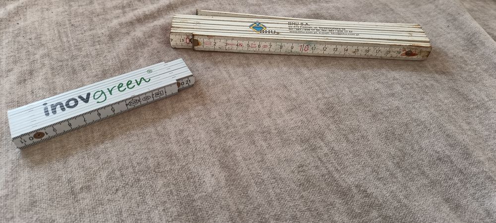 miarki drewniane  2m i 1 m