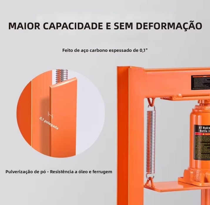 Prensa hidráulica de 6T