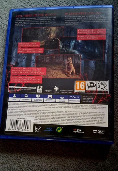 Blair Witch gra na ps 4