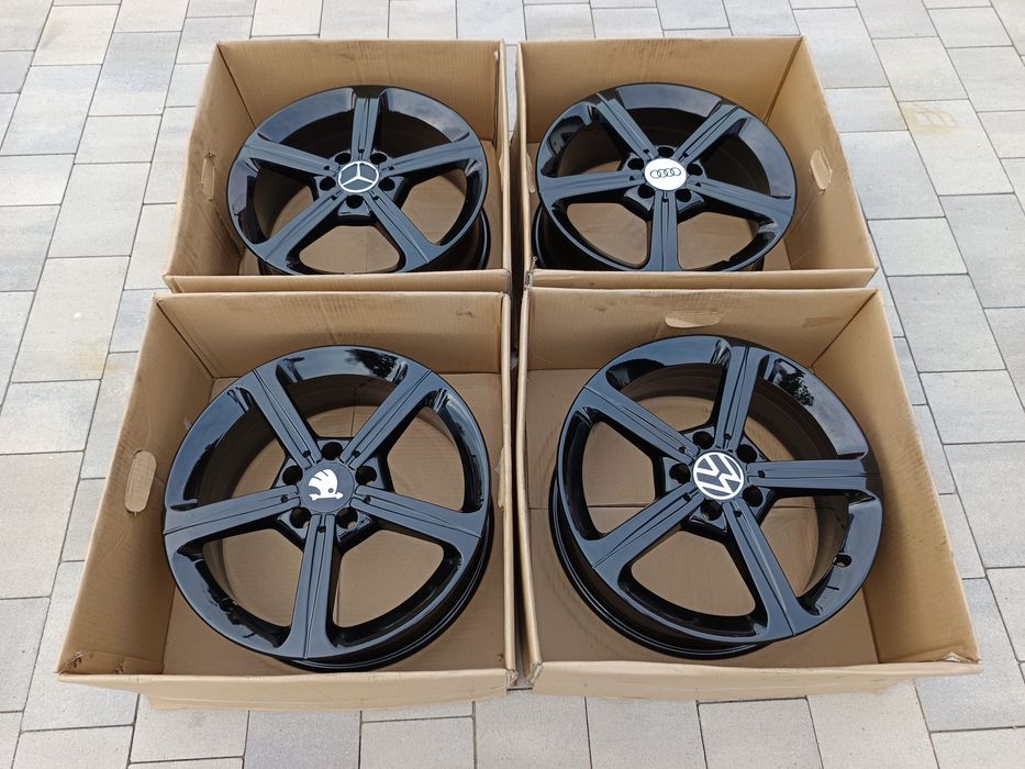 #M22S Alufelgi R16 5x112 VW Beetle Cady CC Golf Passat Jeta T-Roc