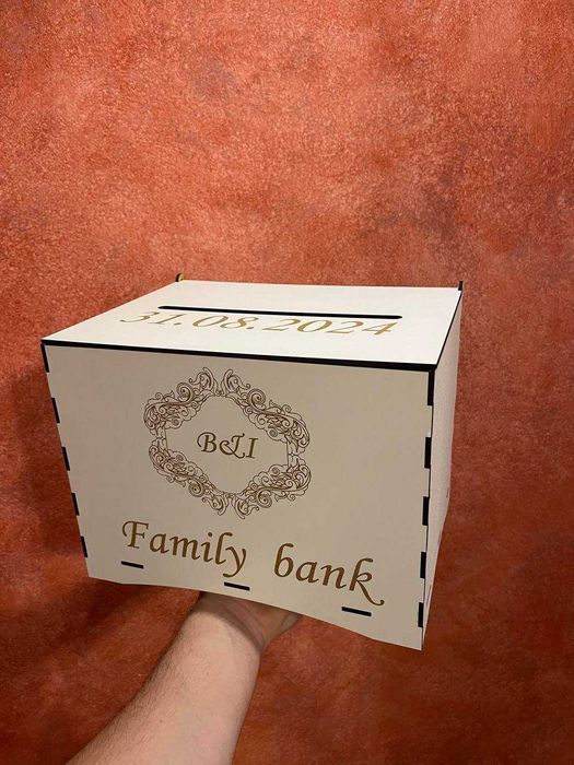 Весільний бокс, скарбниця, бокс для конвертів